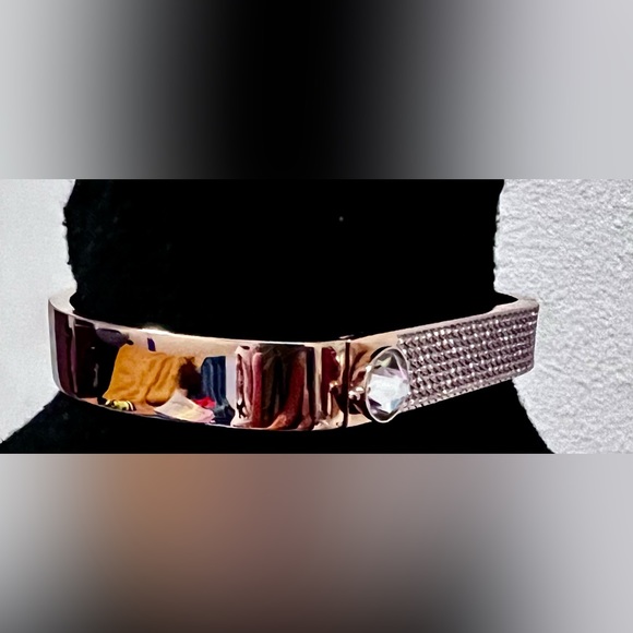 Swarovski Rose Gold Bangle - Picture 2 of 6
